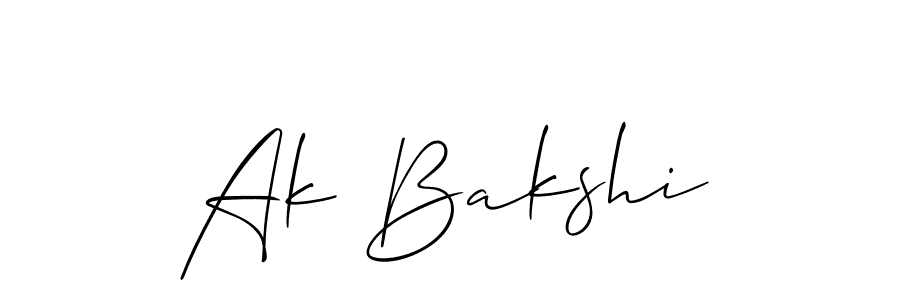 Once you've used our free online signature maker to create your best signature Allison_Script style, it's time to enjoy all of the benefits that Ak Bakshi name signing documents. Ak Bakshi signature style 2 images and pictures png