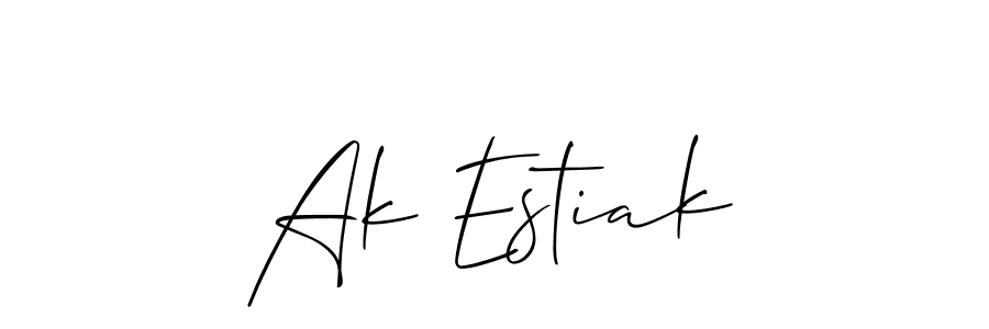 Here are the top 10 professional signature styles for the name Ak Estiak. These are the best autograph styles you can use for your name. Ak Estiak signature style 2 images and pictures png