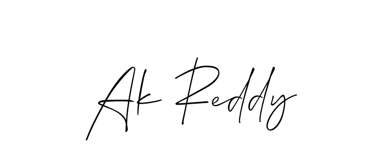 Once you've used our free online signature maker to create your best signature Allison_Script style, it's time to enjoy all of the benefits that Ak Reddy name signing documents. Ak Reddy signature style 2 images and pictures png