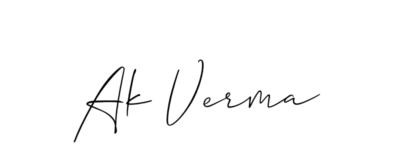 Here are the top 10 professional signature styles for the name Ak Verma. These are the best autograph styles you can use for your name. Ak Verma signature style 2 images and pictures png