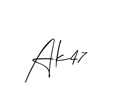 You can use this online signature creator to create a handwritten signature for the name Ak47. This is the best online autograph maker. Ak47 signature style 2 images and pictures png