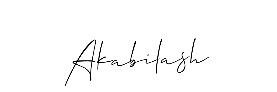 Best and Professional Signature Style for Akabilash. Allison_Script Best Signature Style Collection. Akabilash signature style 2 images and pictures png