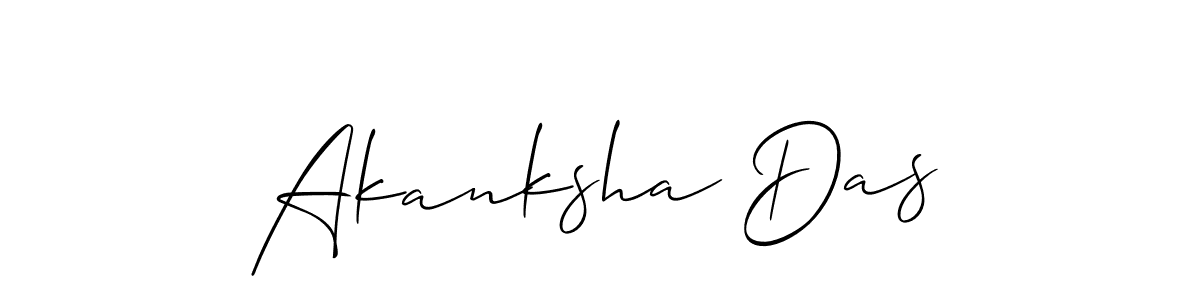 It looks lik you need a new signature style for name Akanksha Das. Design unique handwritten (Allison_Script) signature with our free signature maker in just a few clicks. Akanksha Das signature style 2 images and pictures png