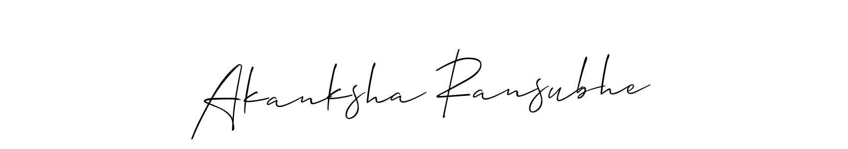 See photos of Akanksha Ransubhe official signature by Spectra . Check more albums & portfolios. Read reviews & check more about Allison_Script font. Akanksha Ransubhe signature style 2 images and pictures png