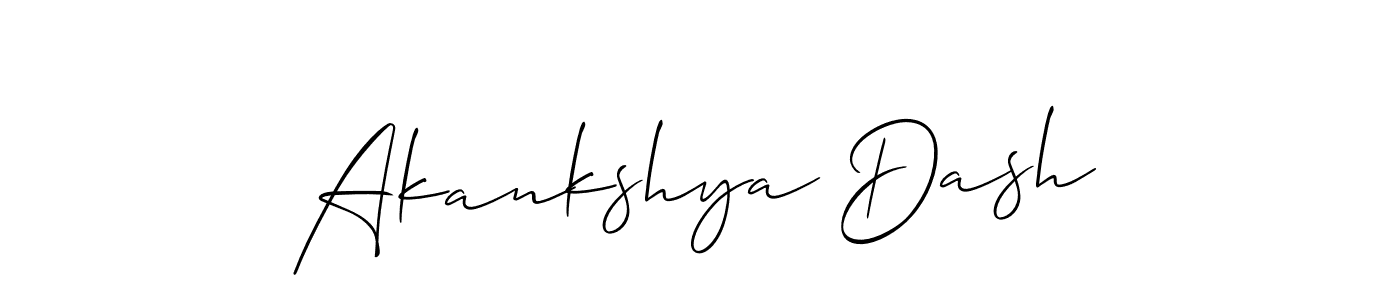 How to Draw Akankshya Dash signature style? Allison_Script is a latest design signature styles for name Akankshya Dash. Akankshya Dash signature style 2 images and pictures png