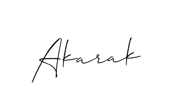Once you've used our free online signature maker to create your best signature Allison_Script style, it's time to enjoy all of the benefits that Akarak name signing documents. Akarak signature style 2 images and pictures png