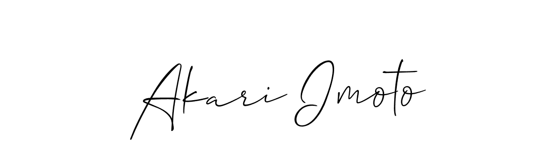 You can use this online signature creator to create a handwritten signature for the name Akari Imoto. This is the best online autograph maker. Akari Imoto signature style 2 images and pictures png