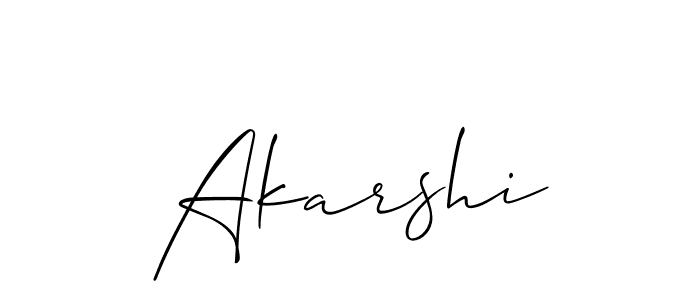 Make a beautiful signature design for name Akarshi. Use this online signature maker to create a handwritten signature for free. Akarshi signature style 2 images and pictures png