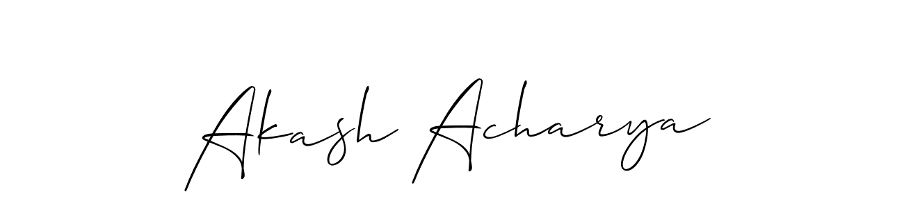 Once you've used our free online signature maker to create your best signature Allison_Script style, it's time to enjoy all of the benefits that Akash Acharya name signing documents. Akash Acharya signature style 2 images and pictures png