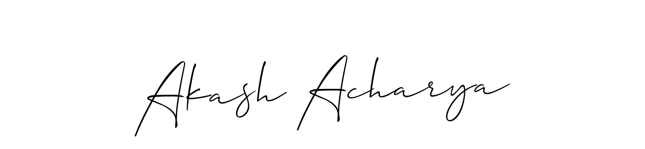 Once you've used our free online signature maker to create your best signature Allison_Script style, it's time to enjoy all of the benefits that Akash Acharya name signing documents. Akash Acharya signature style 2 images and pictures png