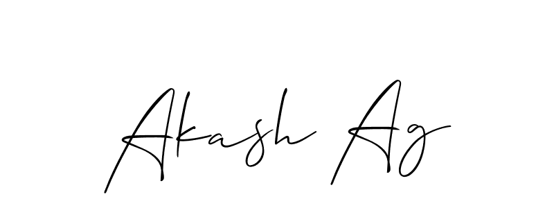 This is the best signature style for the Akash Ag name. Also you like these signature font (Allison_Script). Mix name signature. Akash Ag signature style 2 images and pictures png