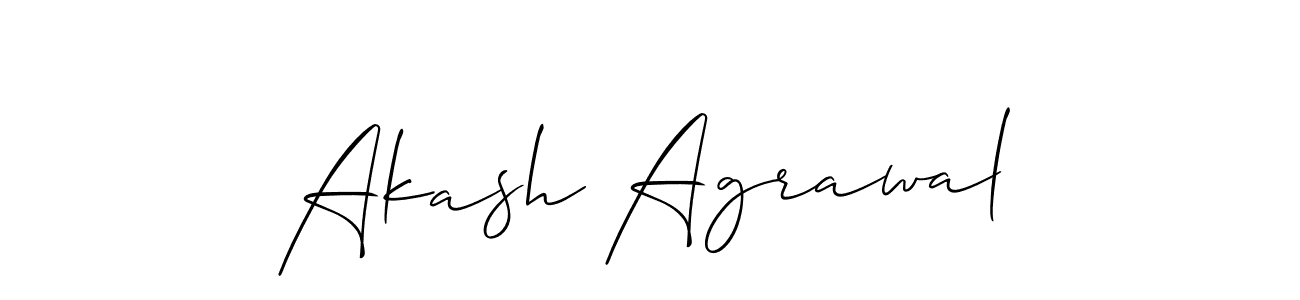 How to Draw Akash Agrawal signature style? Allison_Script is a latest design signature styles for name Akash Agrawal. Akash Agrawal signature style 2 images and pictures png