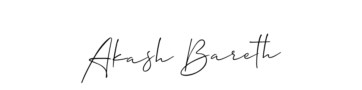 How to Draw Akash Bareth signature style? Allison_Script is a latest design signature styles for name Akash Bareth. Akash Bareth signature style 2 images and pictures png