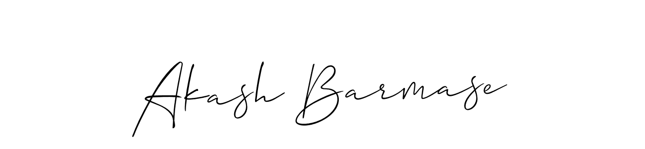 Akash Barmase stylish signature style. Best Handwritten Sign (Allison_Script) for my name. Handwritten Signature Collection Ideas for my name Akash Barmase. Akash Barmase signature style 2 images and pictures png