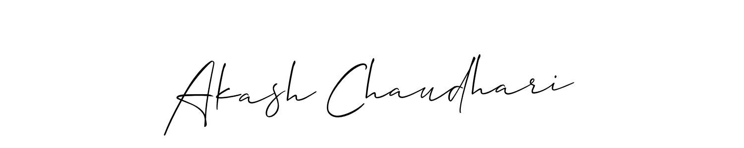 Make a beautiful signature design for name Akash Chaudhari. Use this online signature maker to create a handwritten signature for free. Akash Chaudhari signature style 2 images and pictures png