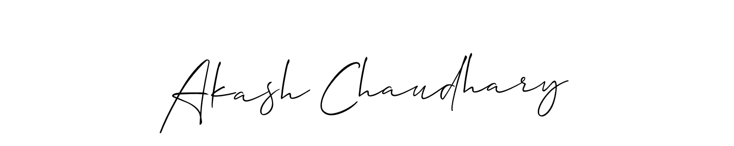 How to Draw Akash Chaudhary signature style? Allison_Script is a latest design signature styles for name Akash Chaudhary. Akash Chaudhary signature style 2 images and pictures png
