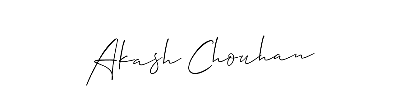 Allison_Script is a professional signature style that is perfect for those who want to add a touch of class to their signature. It is also a great choice for those who want to make their signature more unique. Get Akash Chouhan name to fancy signature for free. Akash Chouhan signature style 2 images and pictures png