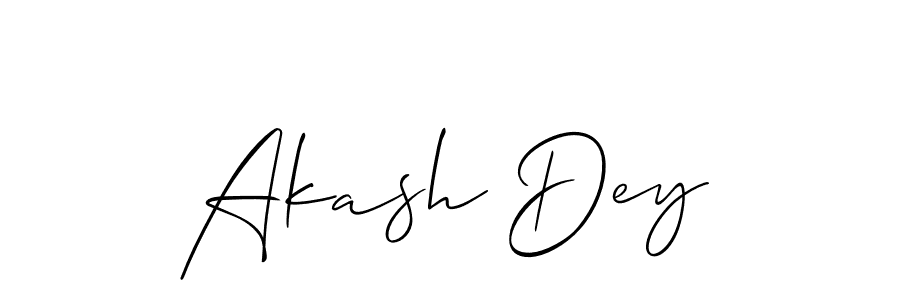 Also You can easily find your signature by using the search form. We will create Akash Dey name handwritten signature images for you free of cost using Allison_Script sign style. Akash Dey signature style 2 images and pictures png