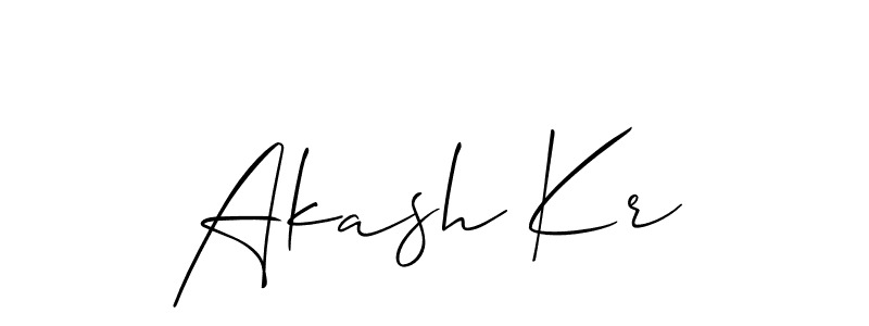 This is the best signature style for the Akash Kr name. Also you like these signature font (Allison_Script). Mix name signature. Akash Kr signature style 2 images and pictures png