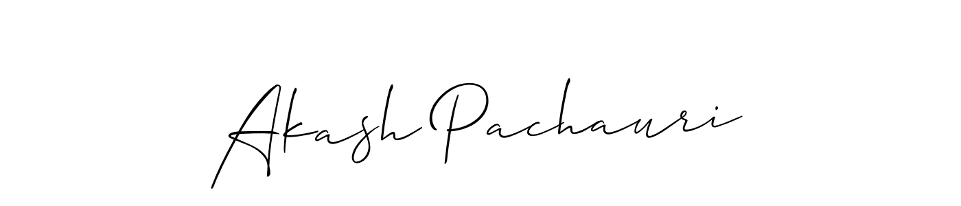 You should practise on your own different ways (Allison_Script) to write your name (Akash Pachauri) in signature. don't let someone else do it for you. Akash Pachauri signature style 2 images and pictures png