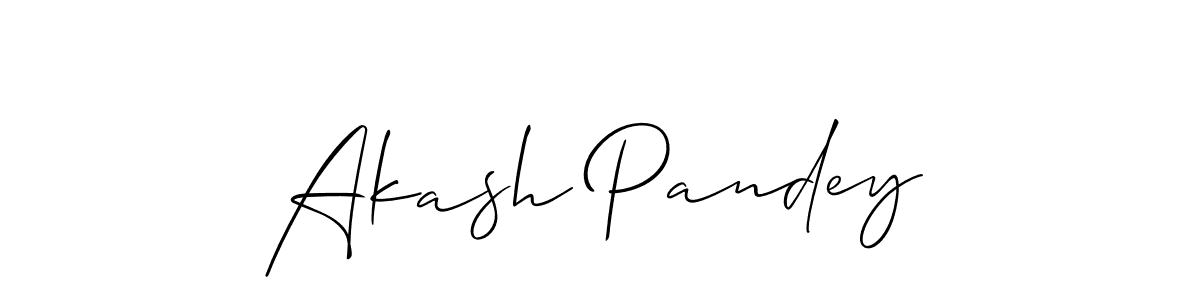 This is the best signature style for the Akash Pandey name. Also you like these signature font (Allison_Script). Mix name signature. Akash Pandey signature style 2 images and pictures png