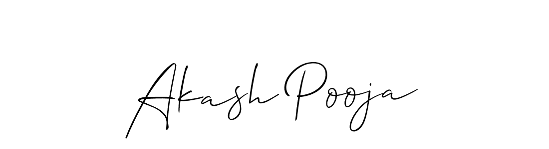 Similarly Allison_Script is the best handwritten signature design. Signature creator online .You can use it as an online autograph creator for name Akash Pooja. Akash Pooja signature style 2 images and pictures png