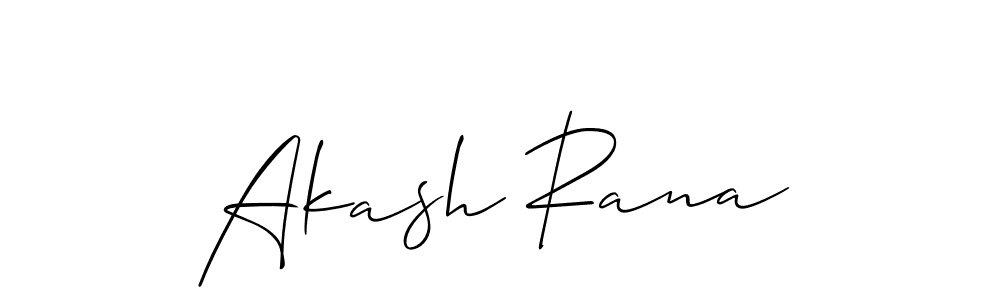 Similarly Allison_Script is the best handwritten signature design. Signature creator online .You can use it as an online autograph creator for name Akash Rana. Akash Rana signature style 2 images and pictures png