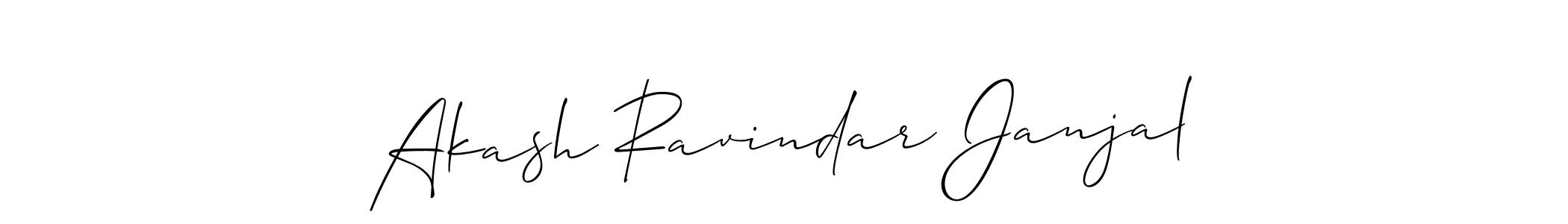 Similarly Allison_Script is the best handwritten signature design. Signature creator online .You can use it as an online autograph creator for name Akash Ravindar Janjal. Akash Ravindar Janjal signature style 2 images and pictures png