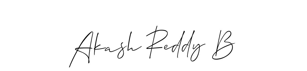 You should practise on your own different ways (Allison_Script) to write your name (Akash Reddy B) in signature. don't let someone else do it for you. Akash Reddy B signature style 2 images and pictures png