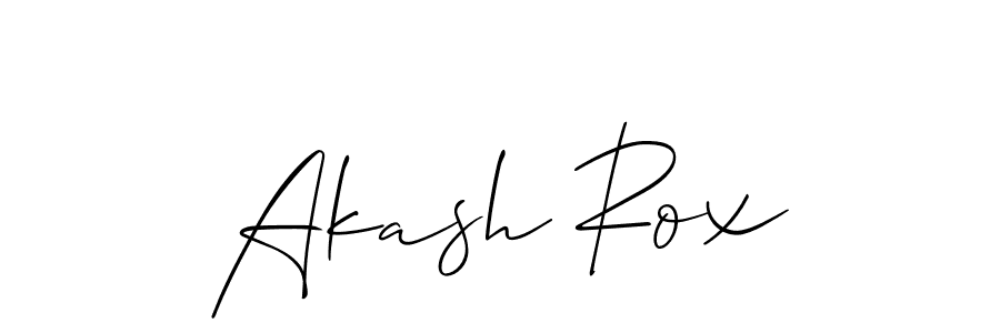 Make a short Akash Rox signature style. Manage your documents anywhere anytime using Allison_Script. Create and add eSignatures, submit forms, share and send files easily. Akash Rox signature style 2 images and pictures png