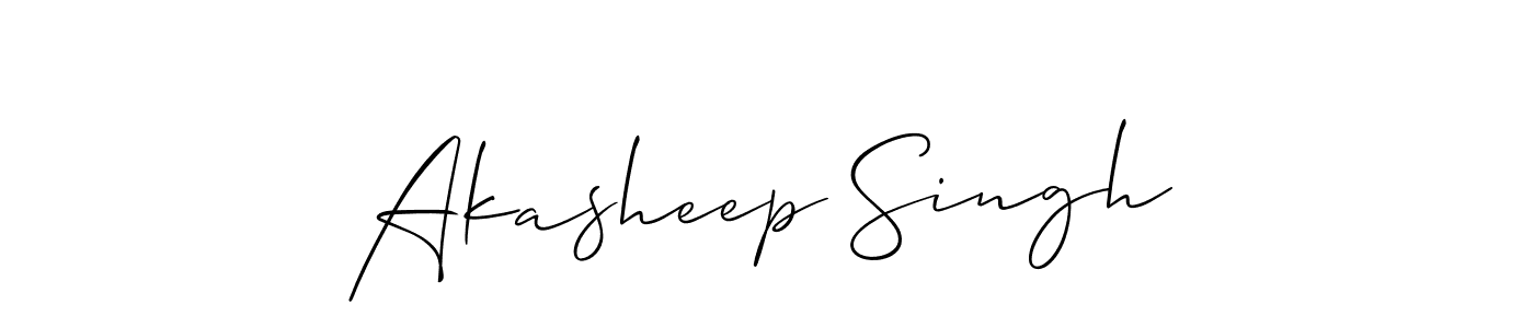 You should practise on your own different ways (Allison_Script) to write your name (Akasheep Singh) in signature. don't let someone else do it for you. Akasheep Singh signature style 2 images and pictures png