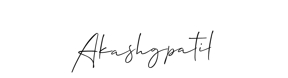 How to make Akashgpatil name signature. Use Allison_Script style for creating short signs online. This is the latest handwritten sign. Akashgpatil signature style 2 images and pictures png