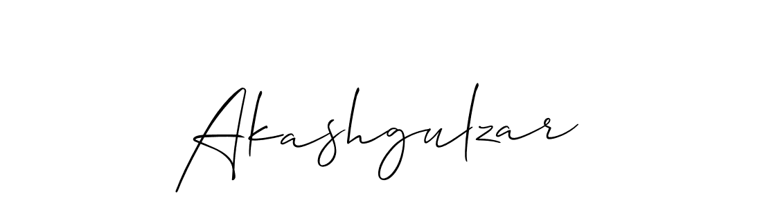 Akashgulzar stylish signature style. Best Handwritten Sign (Allison_Script) for my name. Handwritten Signature Collection Ideas for my name Akashgulzar. Akashgulzar signature style 2 images and pictures png