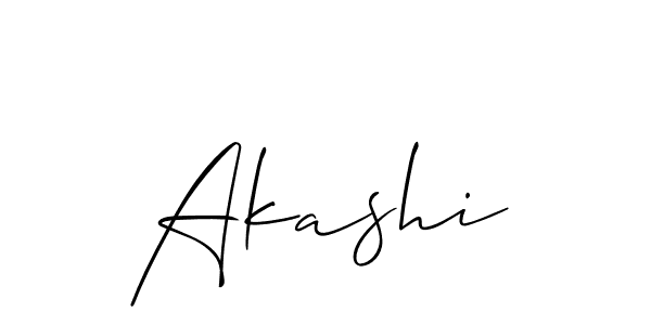 Make a short Akashi signature style. Manage your documents anywhere anytime using Allison_Script. Create and add eSignatures, submit forms, share and send files easily. Akashi signature style 2 images and pictures png