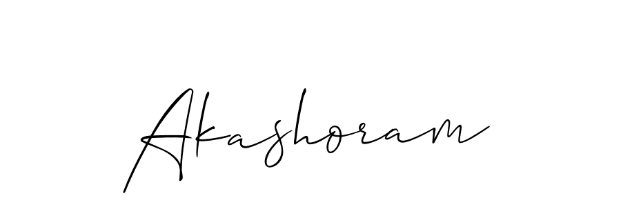 Best and Professional Signature Style for Akashoram. Allison_Script Best Signature Style Collection. Akashoram signature style 2 images and pictures png