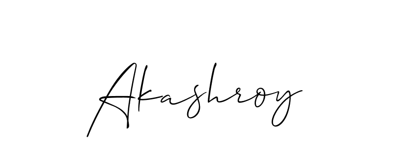 You should practise on your own different ways (Allison_Script) to write your name (Akashroy) in signature. don't let someone else do it for you. Akashroy signature style 2 images and pictures png