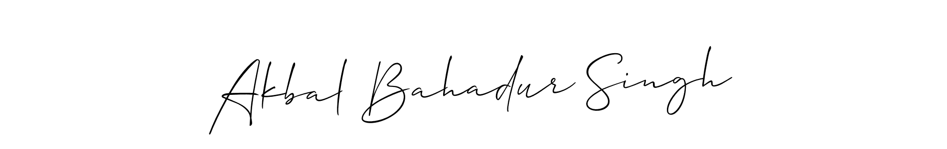This is the best signature style for the Akbal Bahadur Singh name. Also you like these signature font (Allison_Script). Mix name signature. Akbal Bahadur Singh signature style 2 images and pictures png