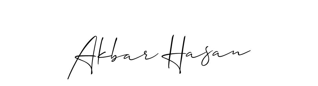 Best and Professional Signature Style for Akbar Hasan. Allison_Script Best Signature Style Collection. Akbar Hasan signature style 2 images and pictures png