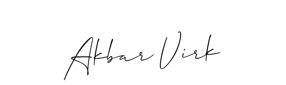 Make a short Akbar Virk signature style. Manage your documents anywhere anytime using Allison_Script. Create and add eSignatures, submit forms, share and send files easily. Akbar Virk signature style 2 images and pictures png
