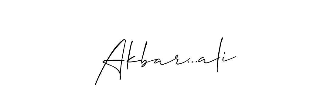 Check out images of Autograph of Akbar...ali name. Actor Akbar...ali Signature Style. Allison_Script is a professional sign style online. Akbar...ali signature style 2 images and pictures png