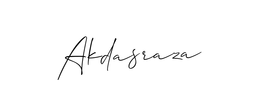 Make a short Akdasraza signature style. Manage your documents anywhere anytime using Allison_Script. Create and add eSignatures, submit forms, share and send files easily. Akdasraza signature style 2 images and pictures png
