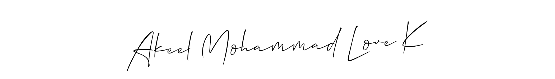 Here are the top 10 professional signature styles for the name Akeel Mohammad Love K. These are the best autograph styles you can use for your name. Akeel Mohammad Love K signature style 2 images and pictures png