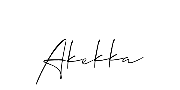 It looks lik you need a new signature style for name Akekka. Design unique handwritten (Allison_Script) signature with our free signature maker in just a few clicks. Akekka signature style 2 images and pictures png