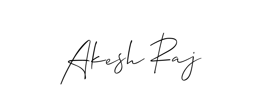It looks lik you need a new signature style for name Akesh Raj. Design unique handwritten (Allison_Script) signature with our free signature maker in just a few clicks. Akesh Raj signature style 2 images and pictures png
