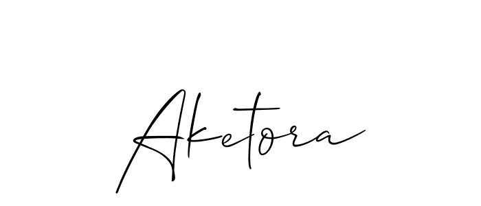 Once you've used our free online signature maker to create your best signature Allison_Script style, it's time to enjoy all of the benefits that Aketora name signing documents. Aketora signature style 2 images and pictures png