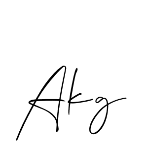 Best and Professional Signature Style for Akg. Allison_Script Best Signature Style Collection. Akg signature style 2 images and pictures png