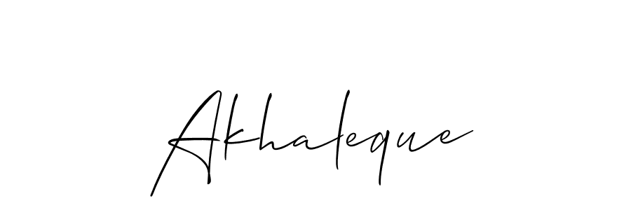 Also You can easily find your signature by using the search form. We will create Akhaleque name handwritten signature images for you free of cost using Allison_Script sign style. Akhaleque signature style 2 images and pictures png