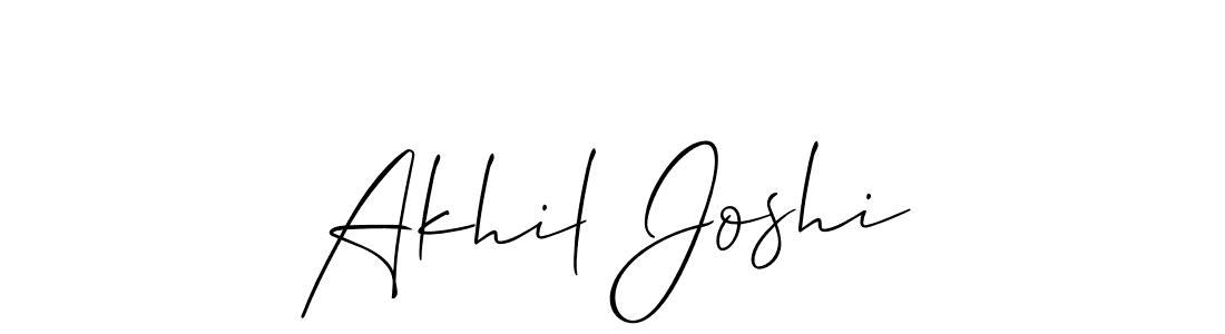 How to Draw Akhil Joshi signature style? Allison_Script is a latest design signature styles for name Akhil Joshi. Akhil Joshi signature style 2 images and pictures png