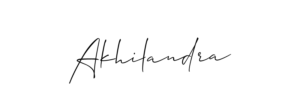 Make a beautiful signature design for name Akhilandra. Use this online signature maker to create a handwritten signature for free. Akhilandra signature style 2 images and pictures png