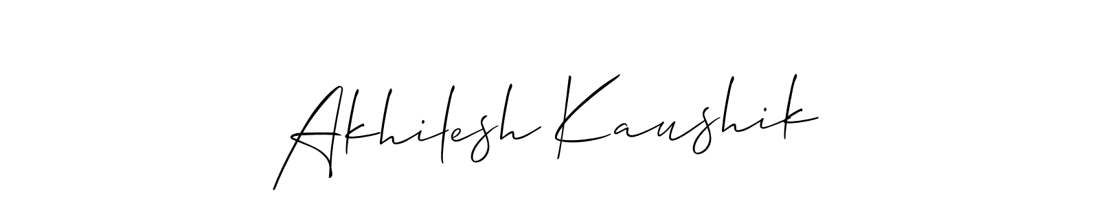 Once you've used our free online signature maker to create your best signature Allison_Script style, it's time to enjoy all of the benefits that Akhilesh Kaushik name signing documents. Akhilesh Kaushik signature style 2 images and pictures png